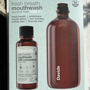 David’s Fresh Breath Mouthwash Starter Kit